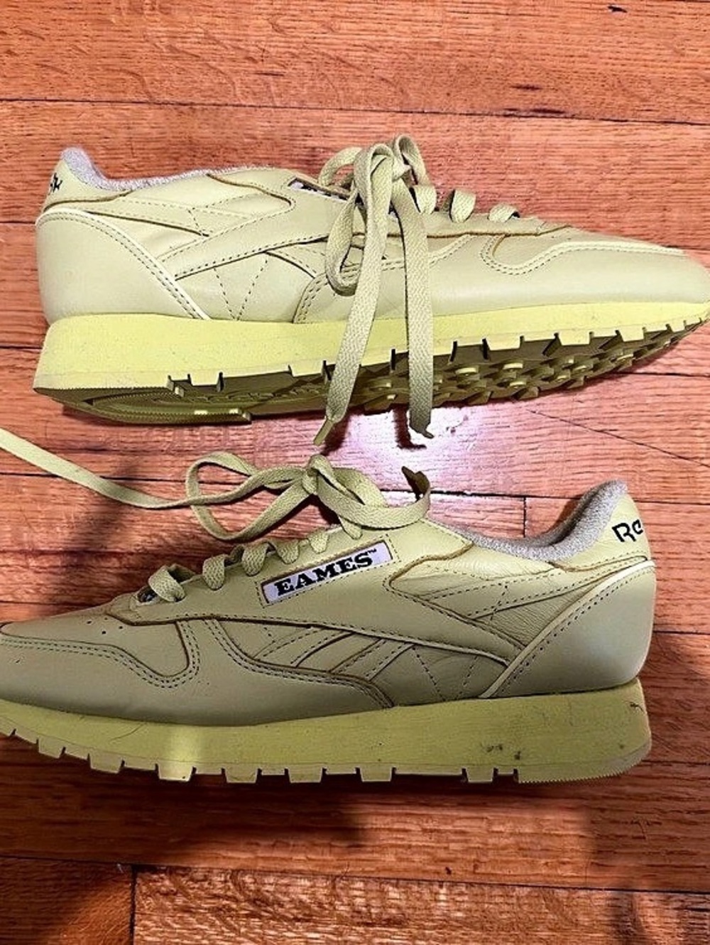 Reebok x Eames Office 600 Yellow Sneakers - Unisex 7.5 / Women’s 9